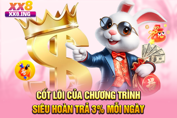 Cốt lõi của chương trình siêu hoàn trả 3% mỗi ngày