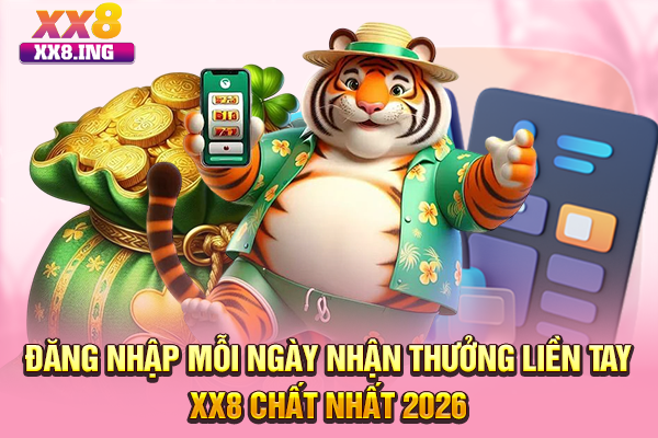 Đăng Nhập Mỗi Ngày Nhận Thưởng Liền Tay XX8 Chất Nhất 2026