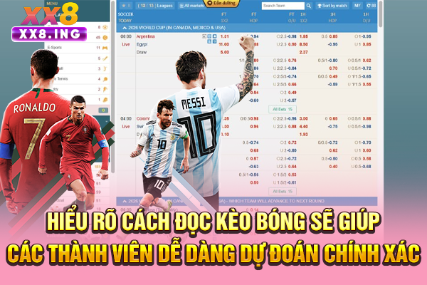 Hiểu rõ cách đọc kèo bóng sẽ giúp các thành viên dễ dàng dự đoán chính xác